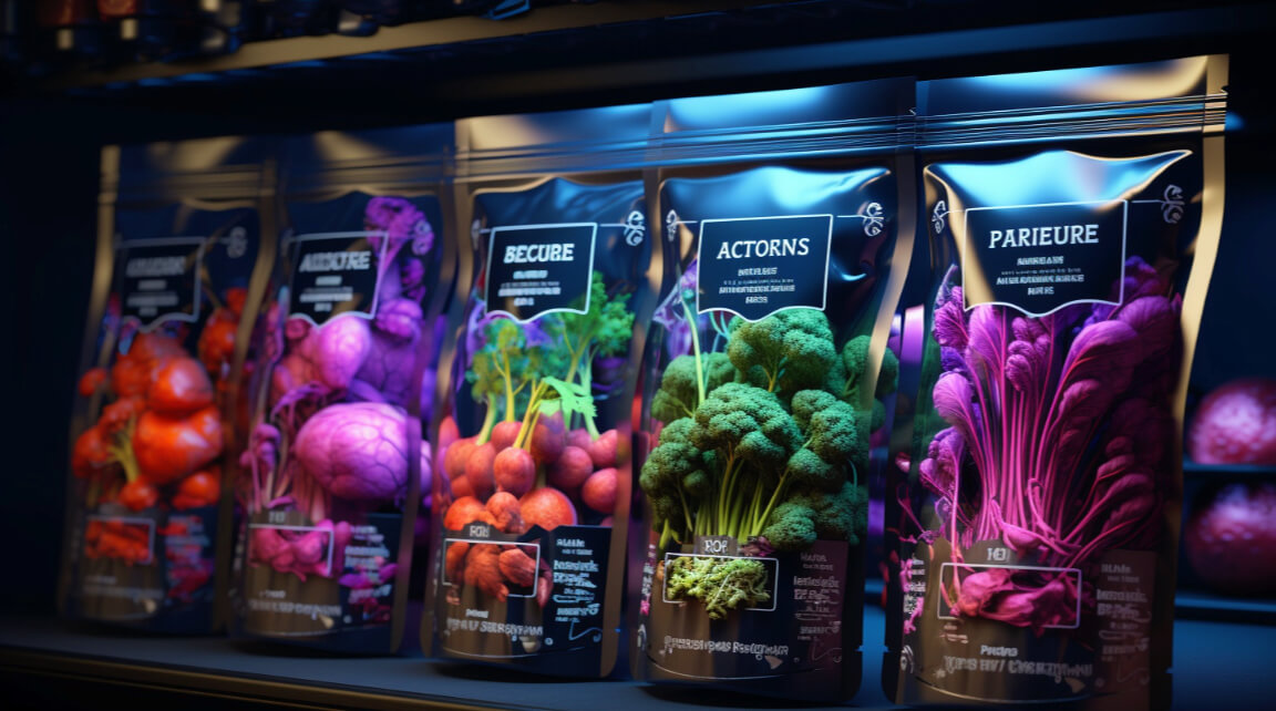 Новый подход к подаче продажи овощей «обогащённых» витаминами