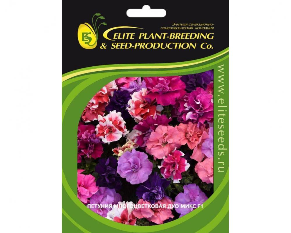 Петуния многоцветковая Дуо МИКС F1