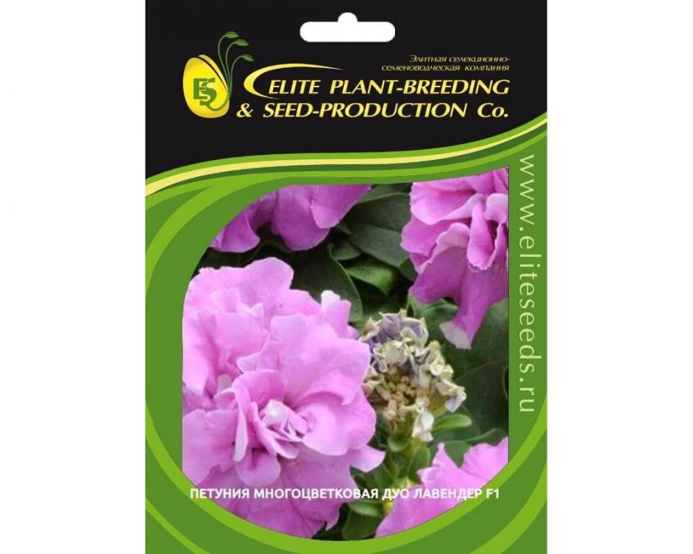 Петуния многоцветковая Дуо Лавендер F1