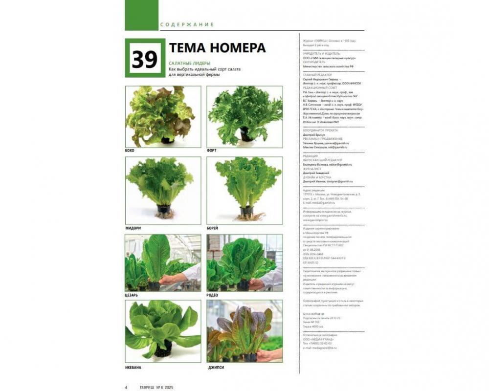 Эл. журнал "Гавриш" №6/2025