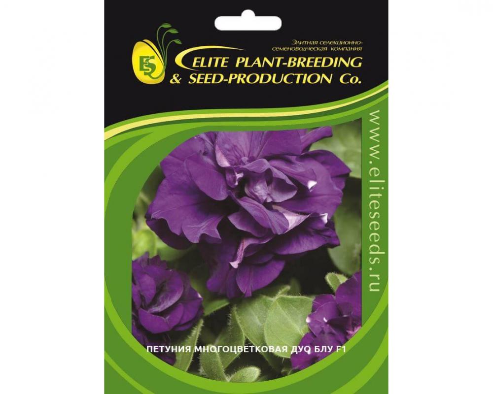 Петуния многоцветковая Дуо Блу F1